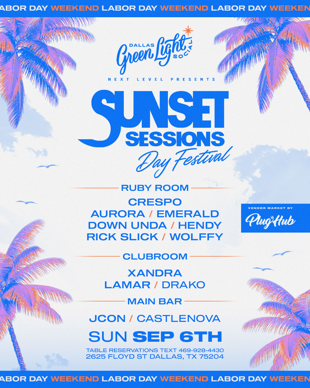 SUNSET SESSIONS DAY FESTIVAL - 9.6 LDW'26