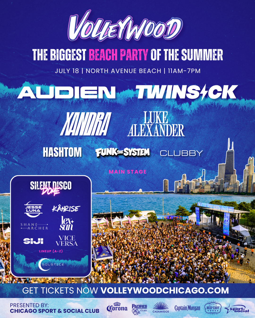 VOLLEYWOOD - THE BIGGEST BEACH PARTY OF THE SUMMER