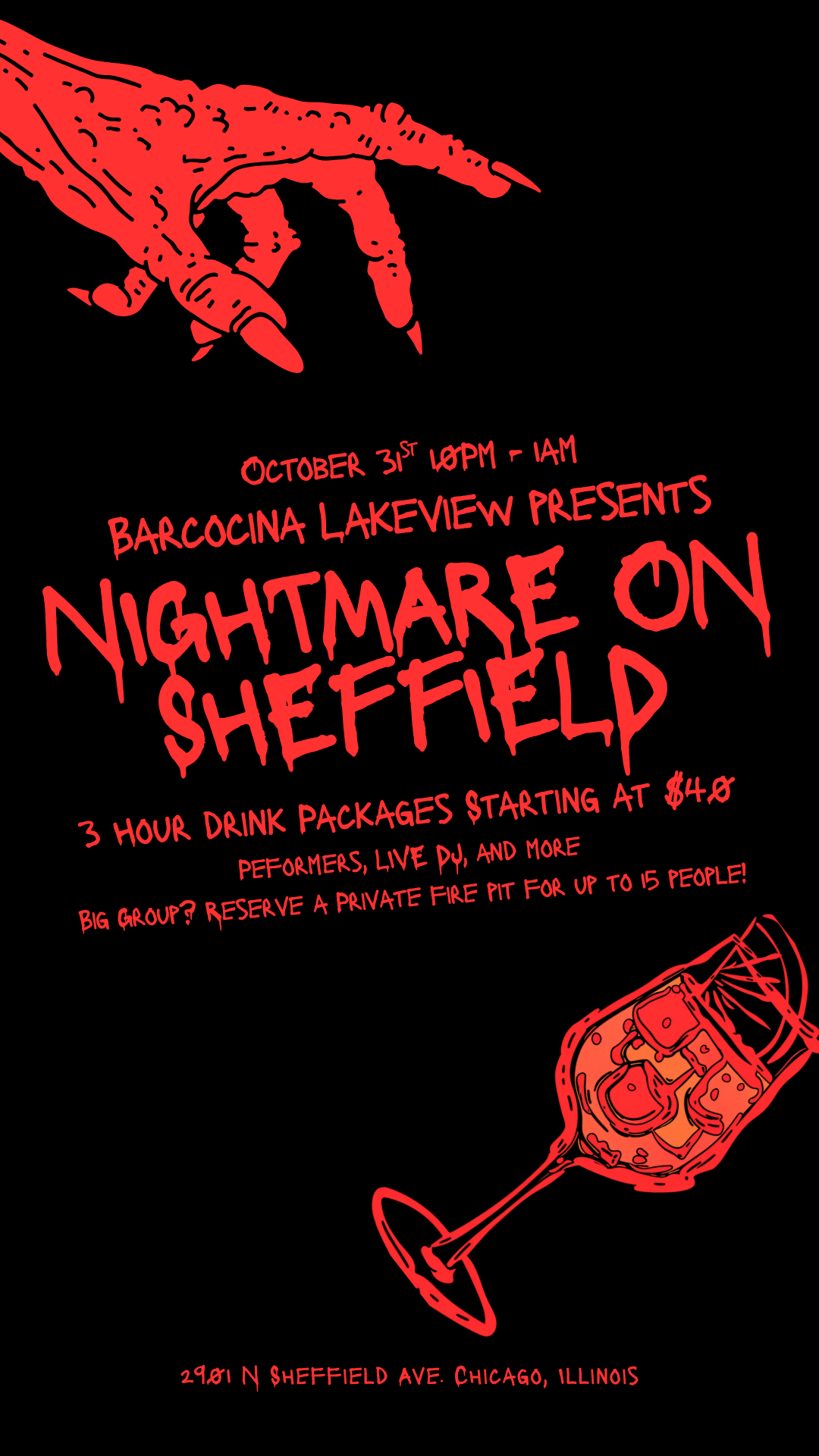 Barcocina Lakeview Halloween Party!