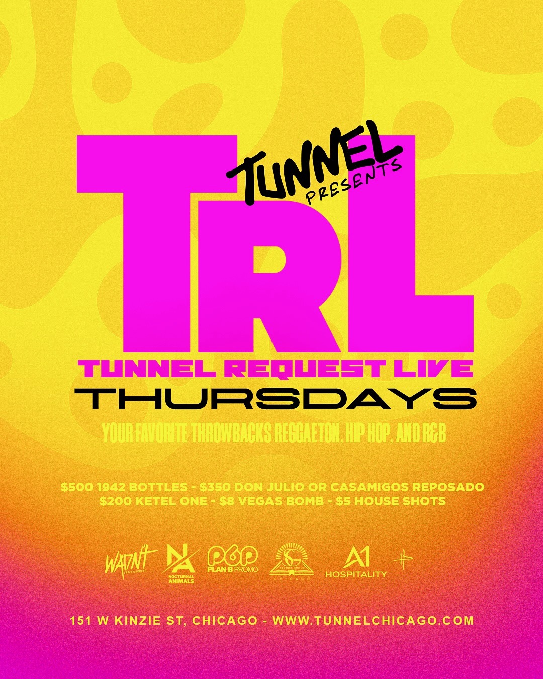 TRL: Tunnel Request Live Thursdays