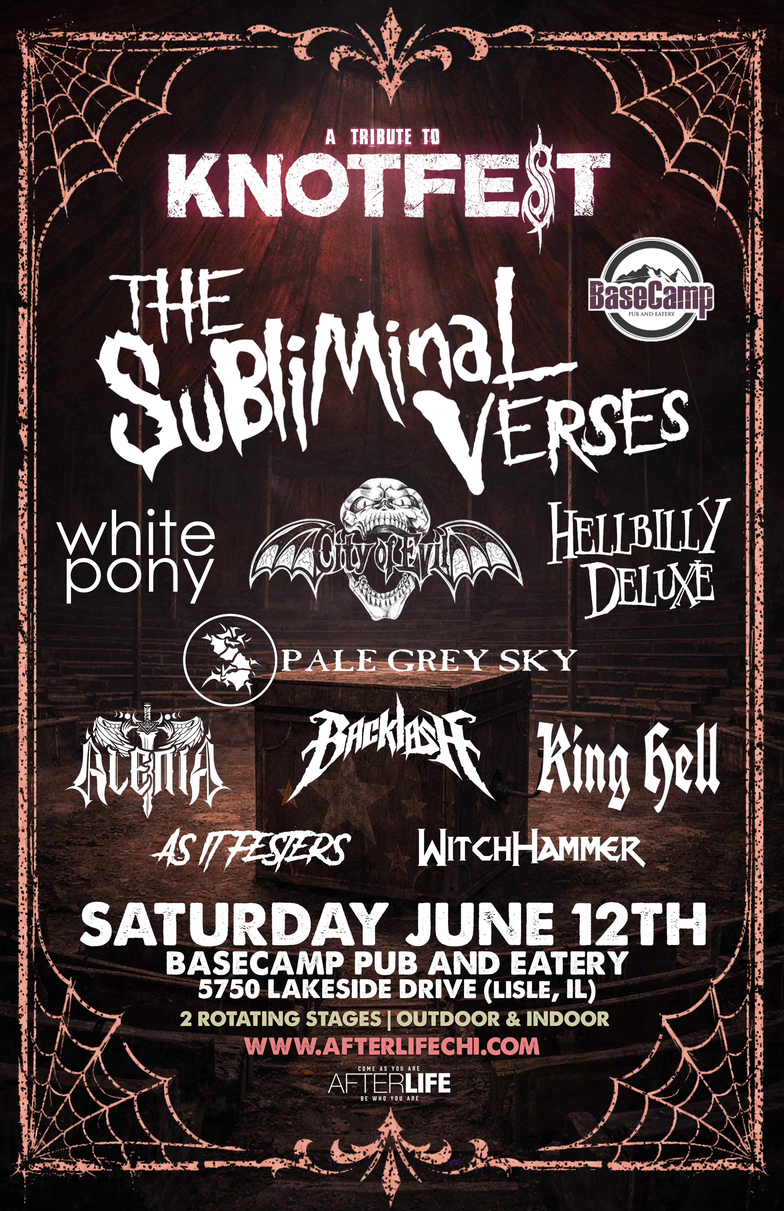 Tribute to Knotfest Festival - OUTDOOR SHOW - 2 Stages