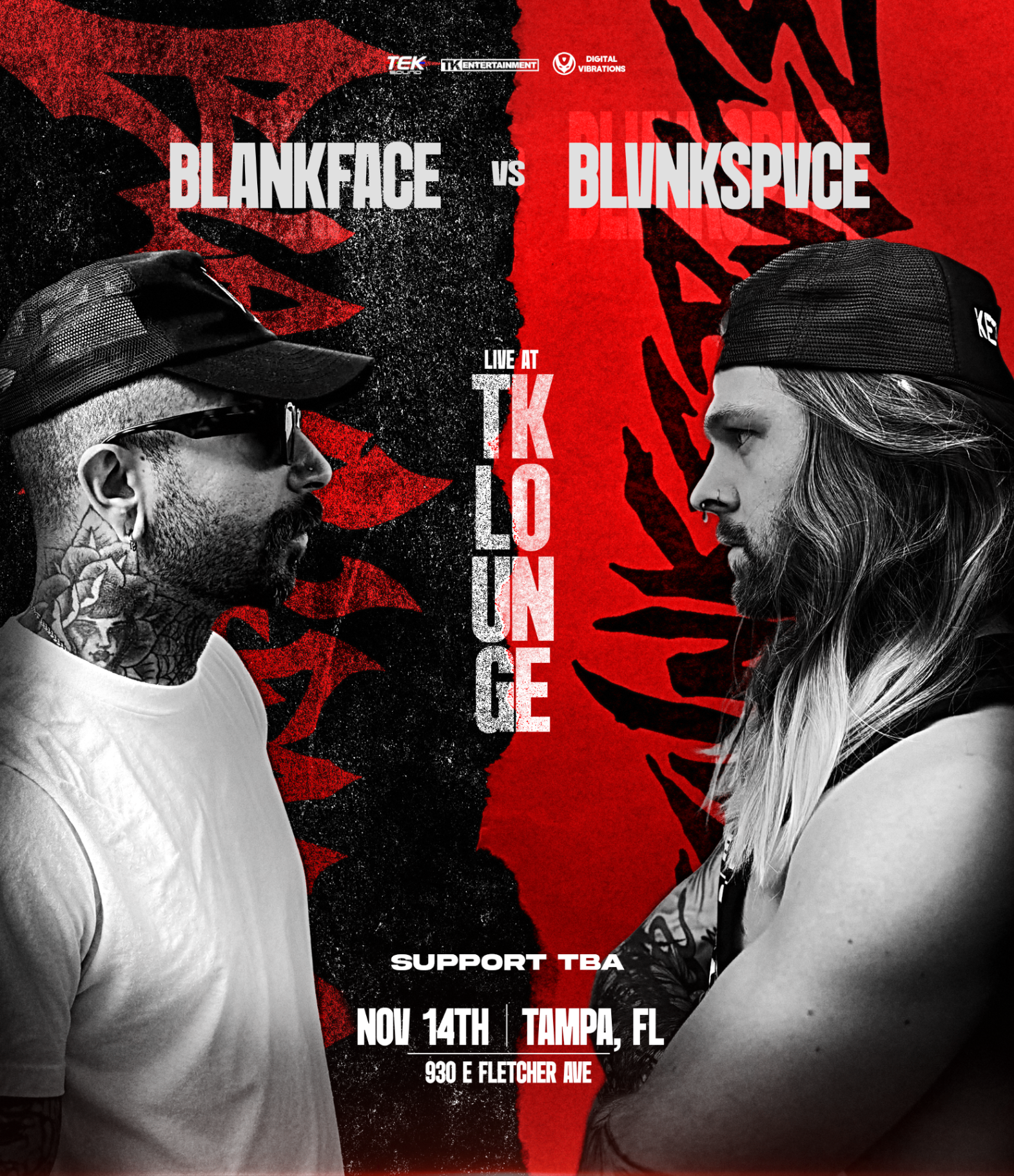 BLANKFACE VS BLVNKSPVCE - Tampa, FL