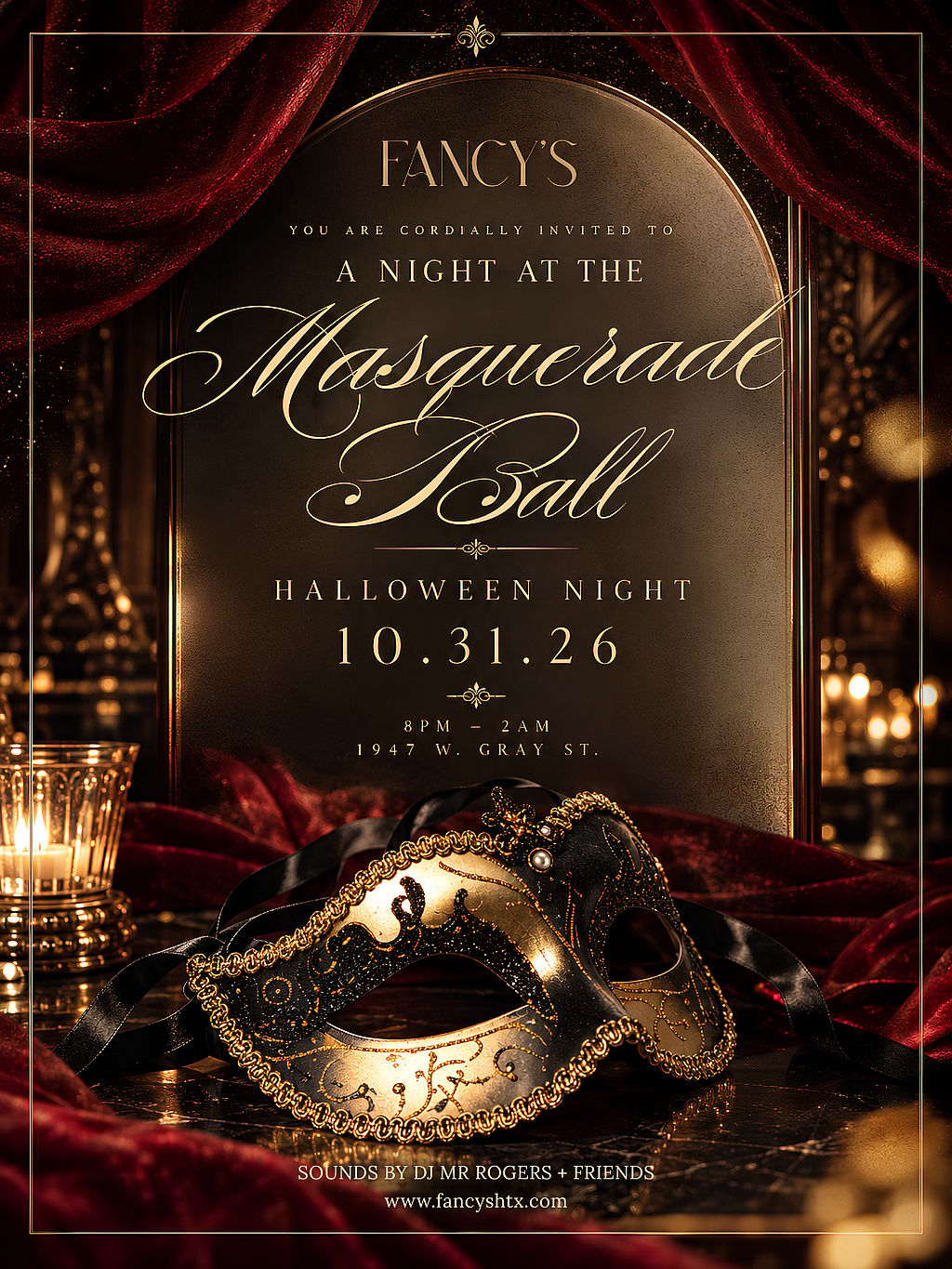 Halloween Masquerade Ball at Fancy's