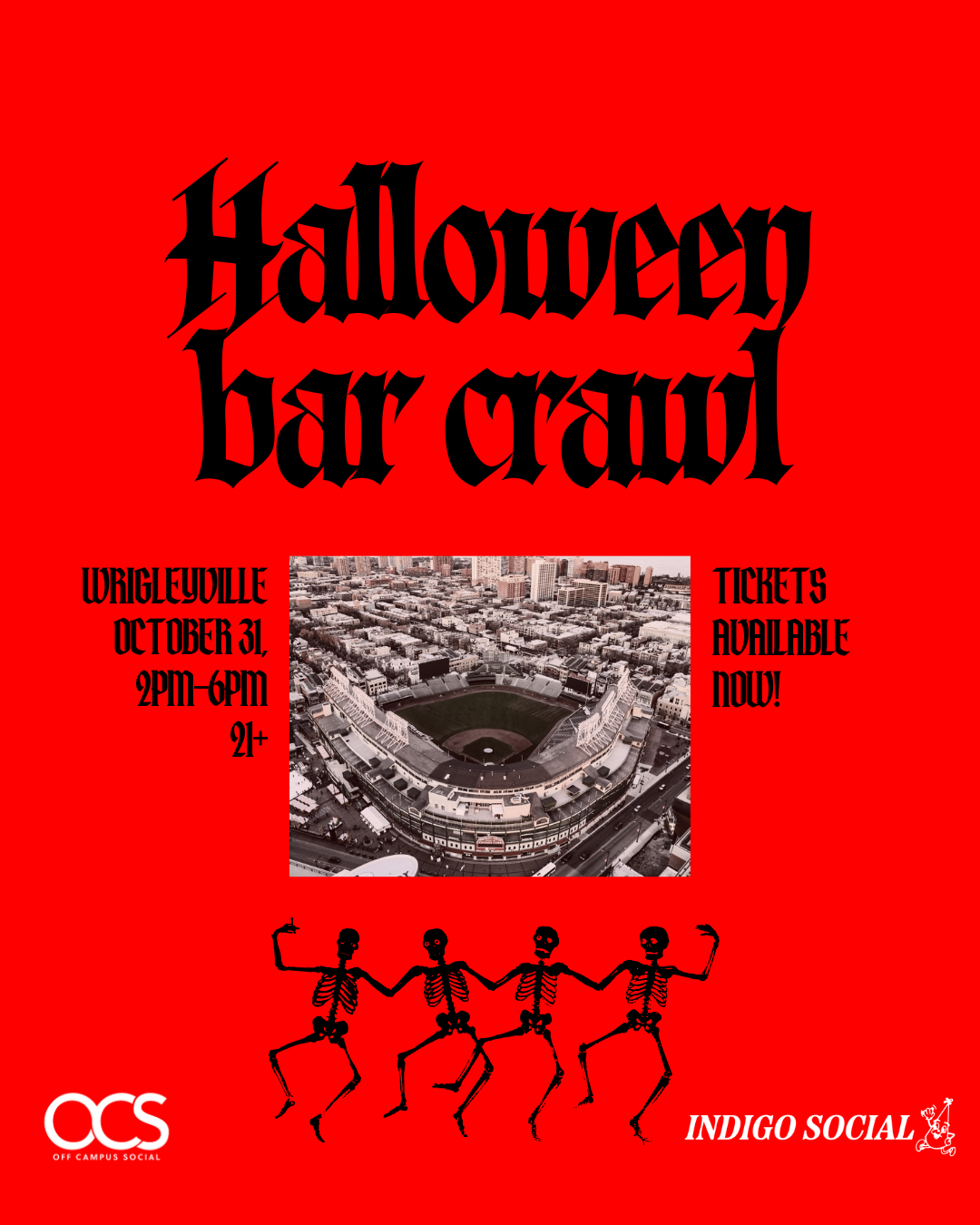 Senior Halloween Bar Crawl