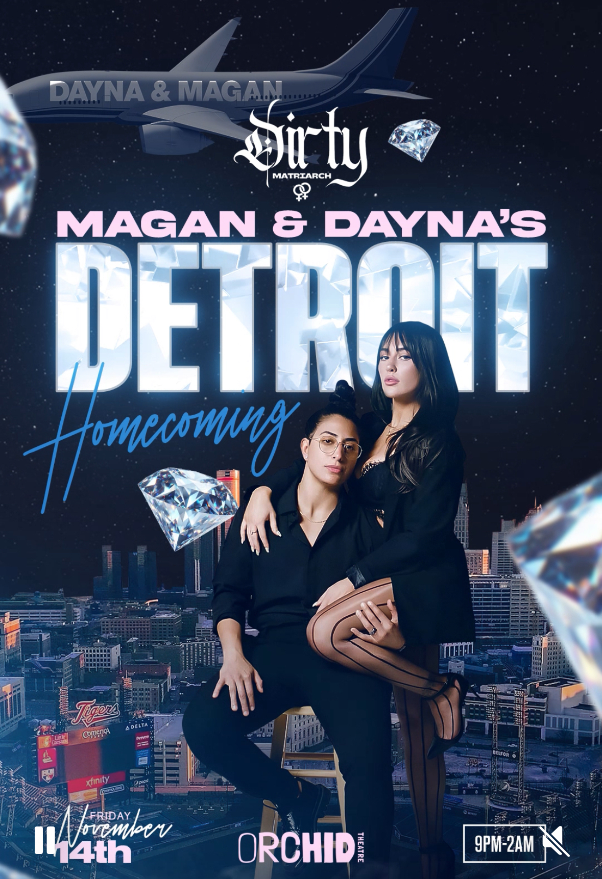 Magan & Dayna’s Detroit Homecoming