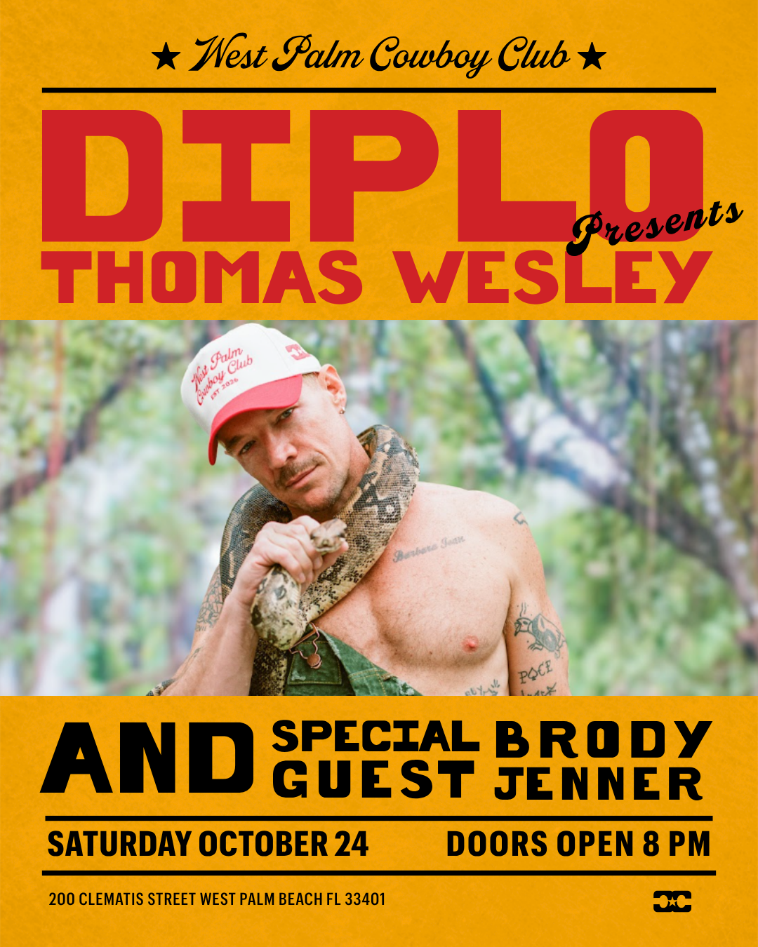 Diplo Presents: Thomas Wesley and Special Guest Brody Jenner
