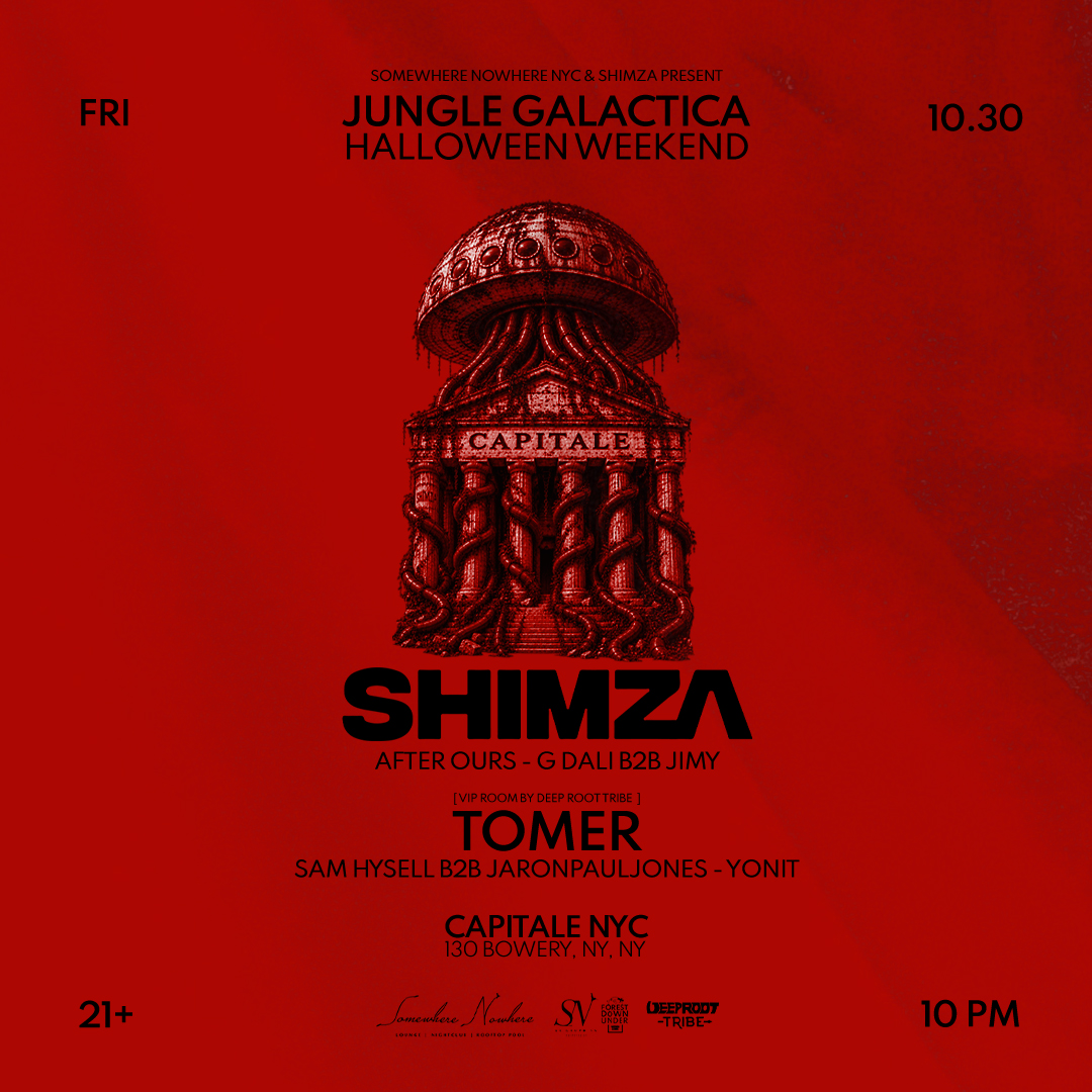 Shimza ~ Jungle Galactica Halloween | Second Floor: Tomer & More