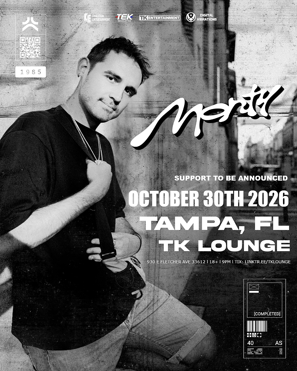MONTY @ TK Lounge - Tampa, FL