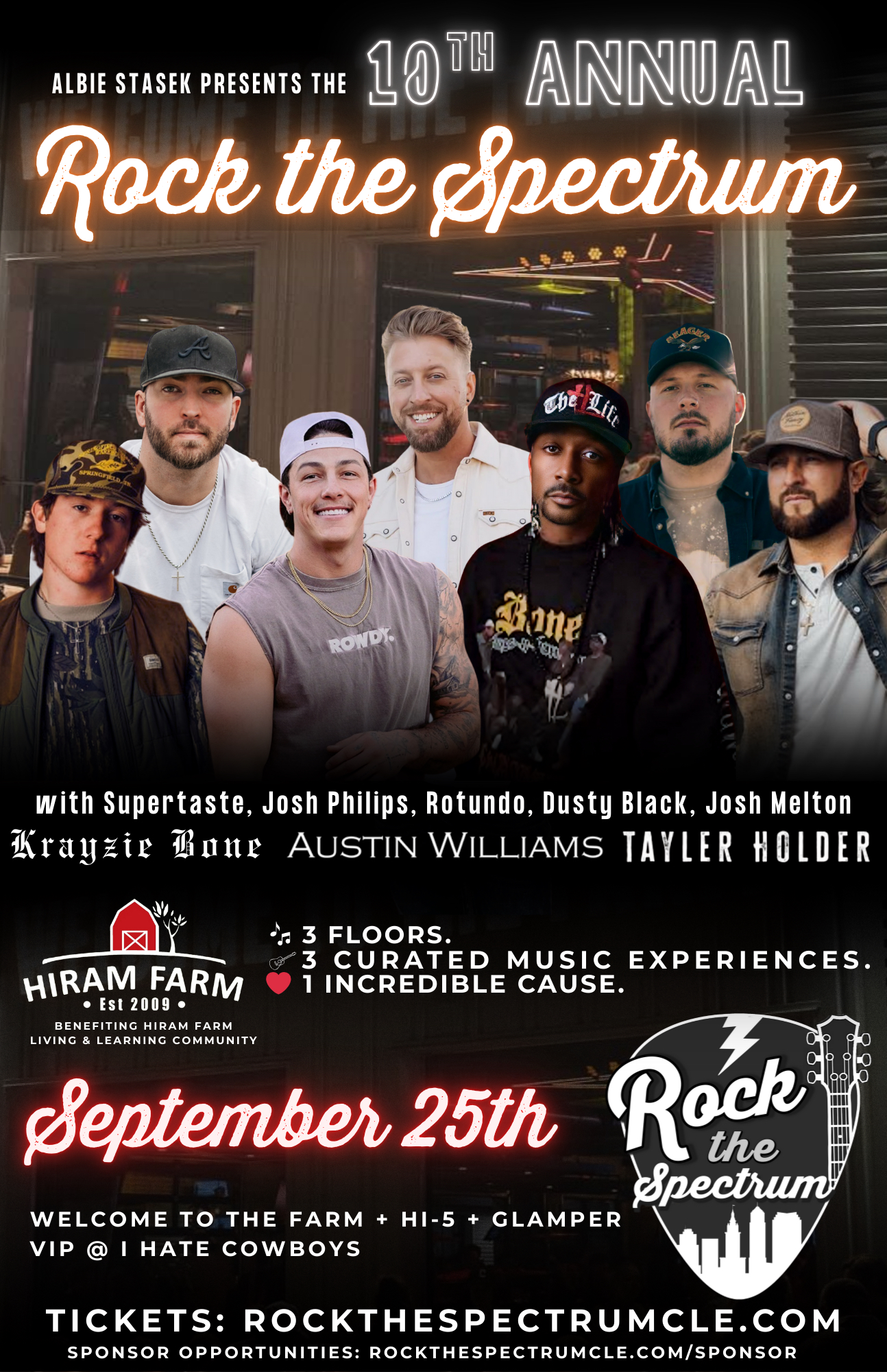 Rock The Spectrum 2025 Presented by Albie Stasek