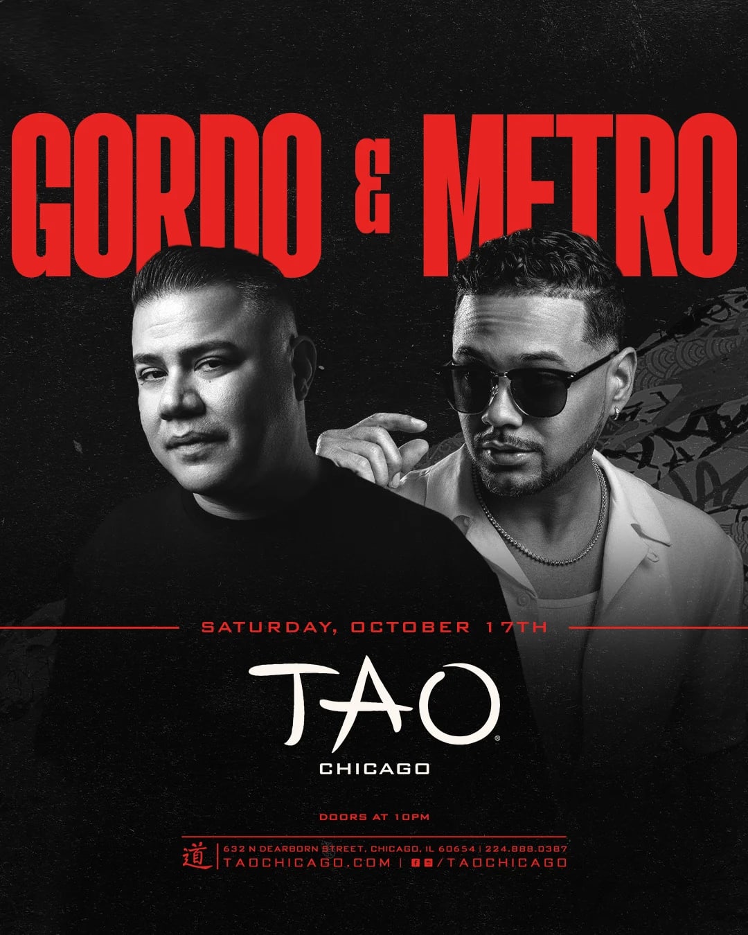 SATURDAY @ TAO