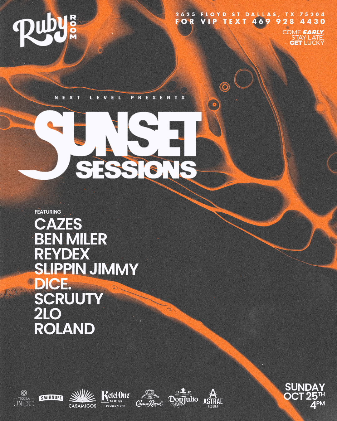SUNSET SESSIONS - 10.25