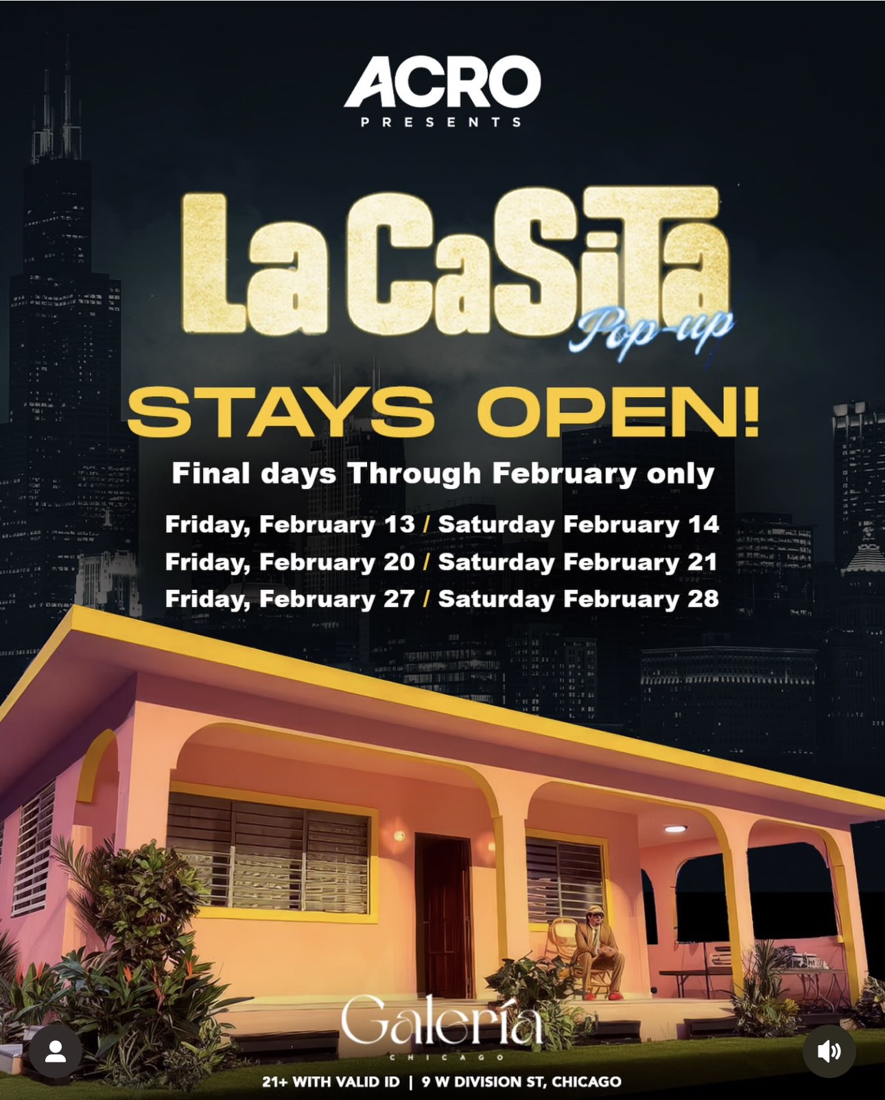 La Casita Pop Up Saturday