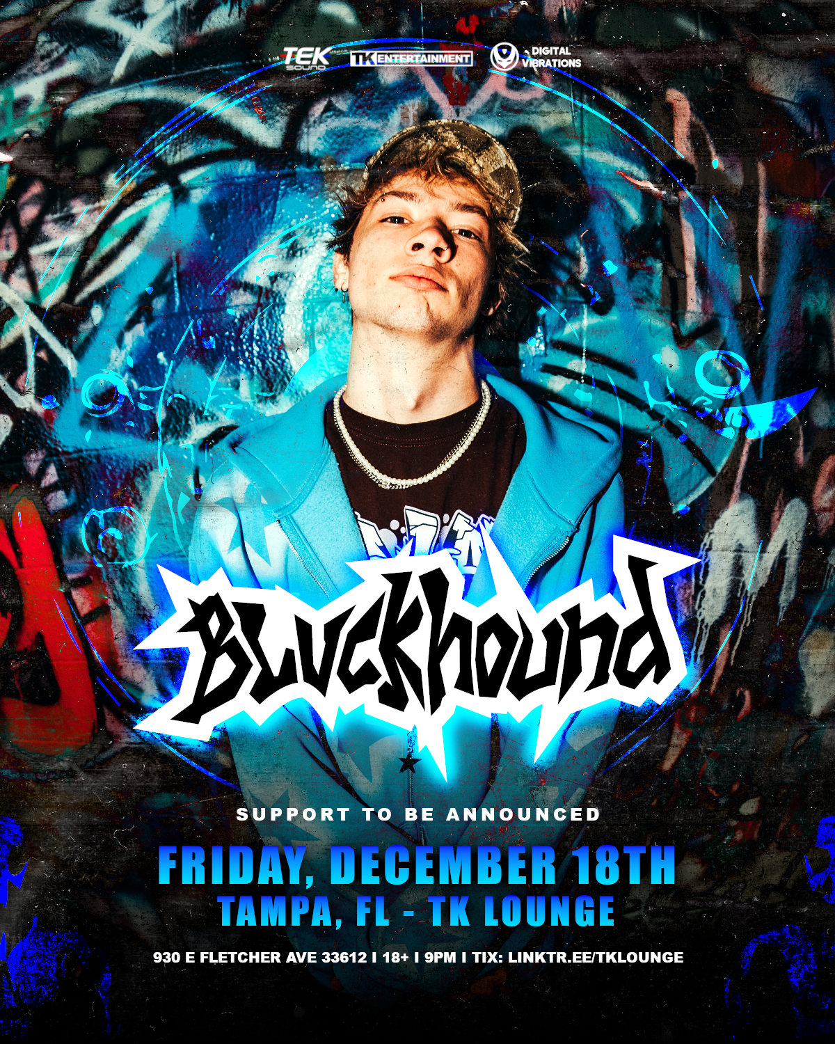 BLVCKHOUND @ TK Lounge - Tampa, FL