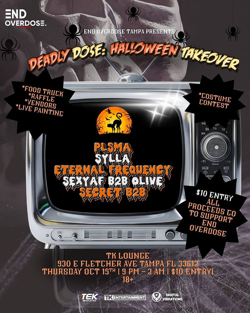 DEADLY DOSE: Halloween Takeover - Tampa, FL