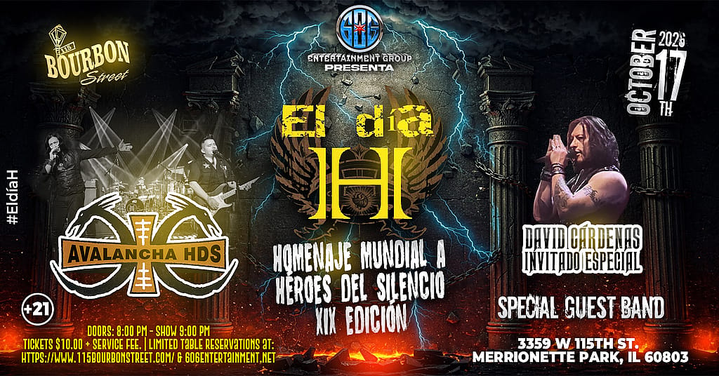 El día H · 2026: Chicago (USA) at 115 Bourbon Street