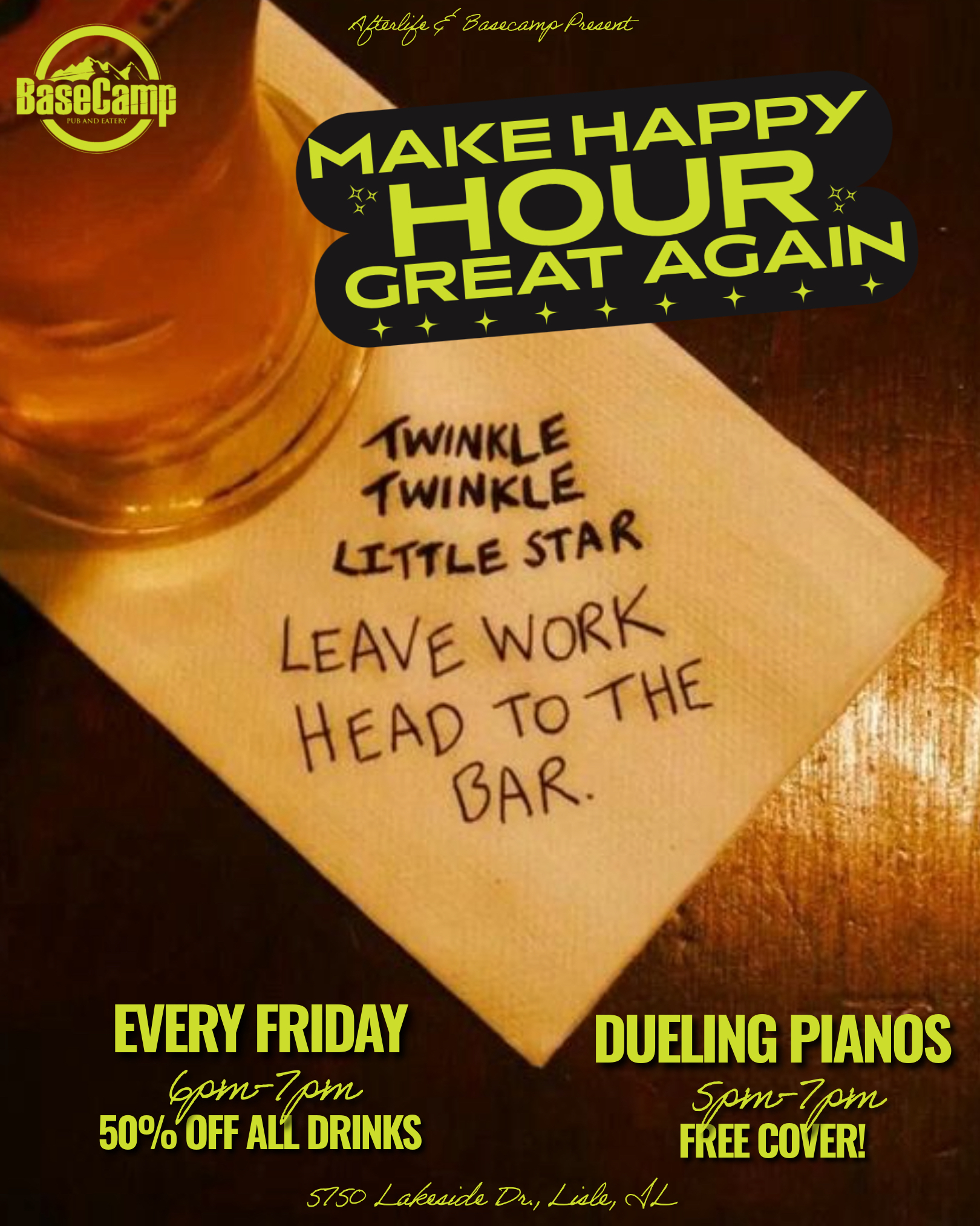 Happy Hour Fridays