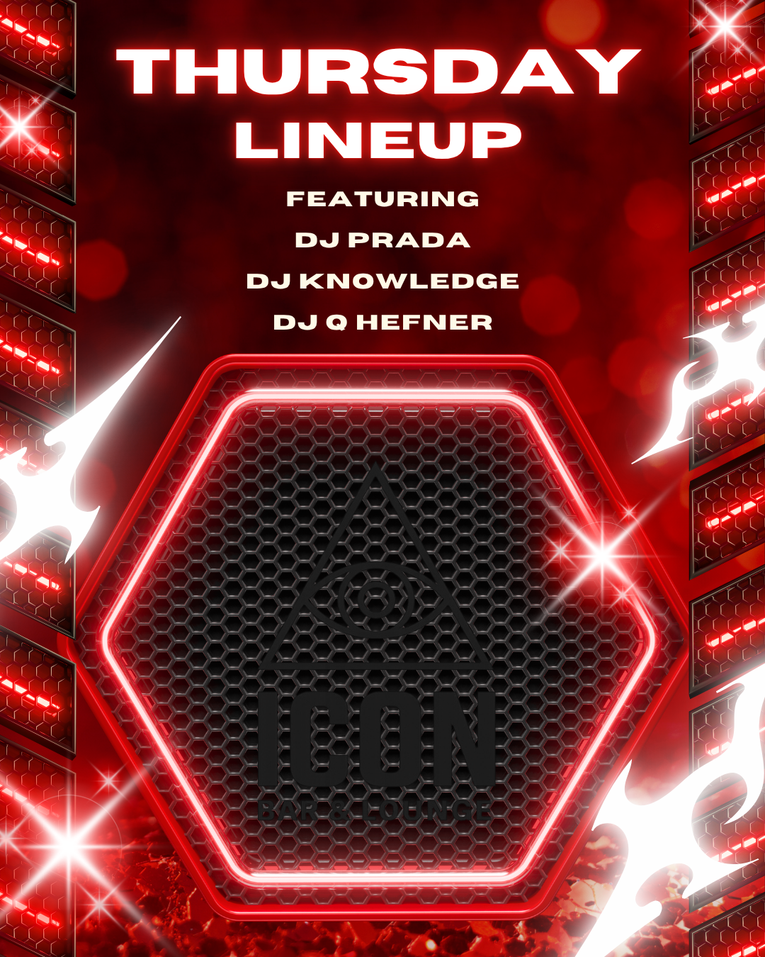 THURSDAYS AT ICON BAR AND LOUNGE