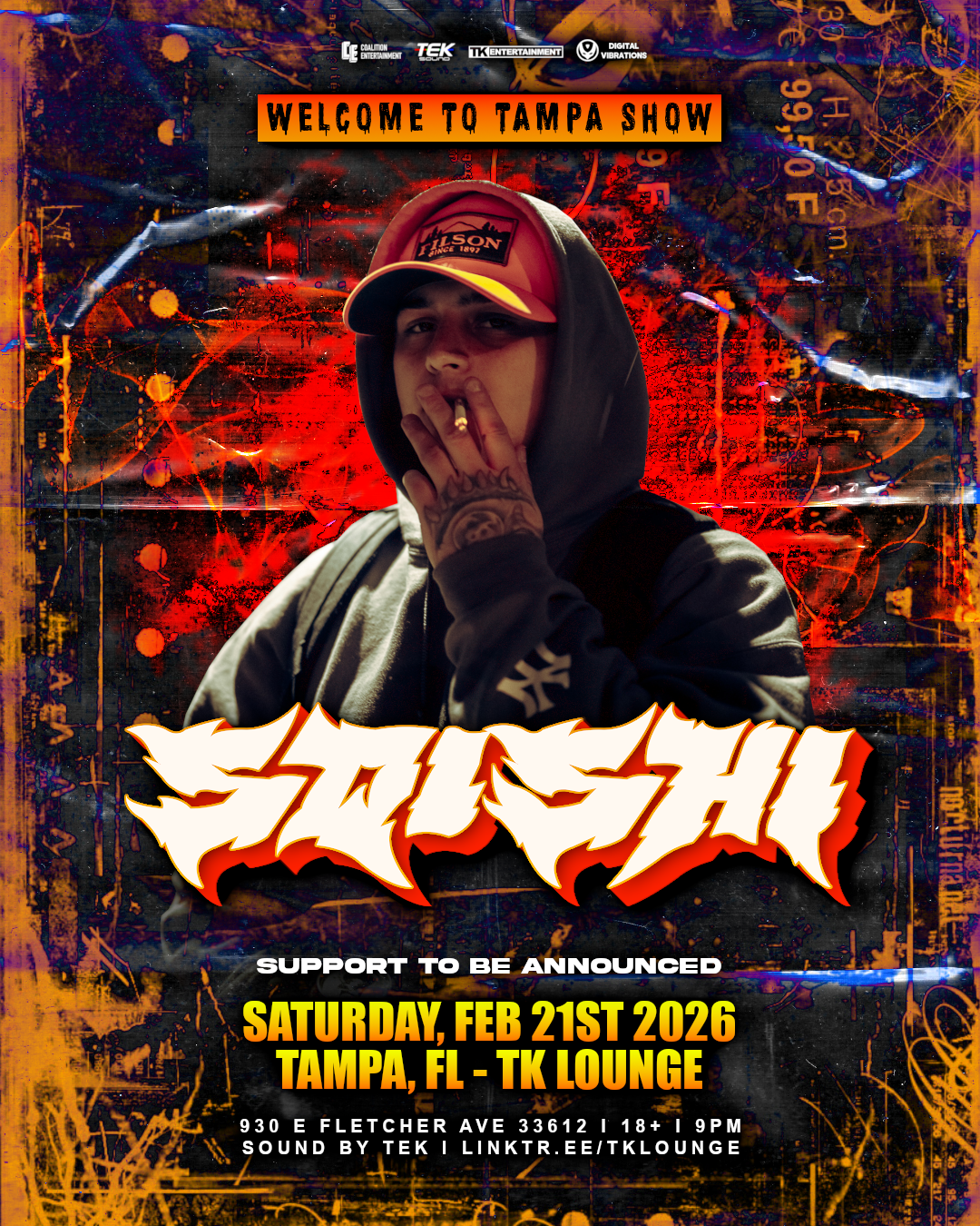 SQISHI @TK Lounge - Tampa, FL