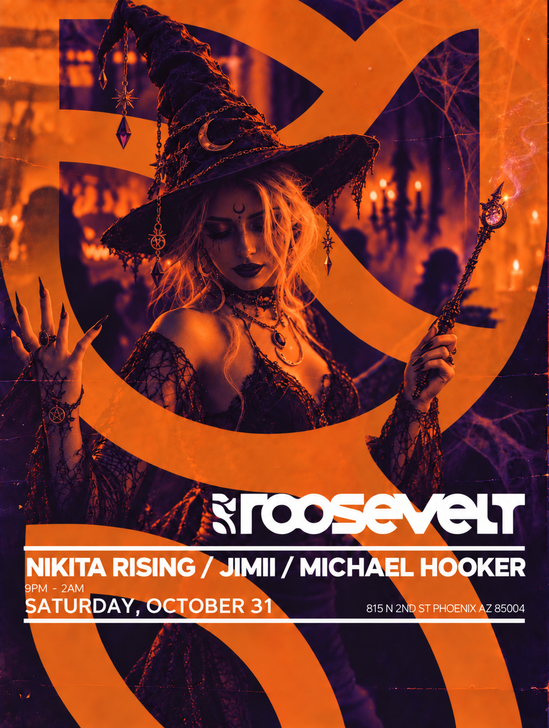 Halloween haunted house party - Nikita Rising - Jimii - Michael Hooker