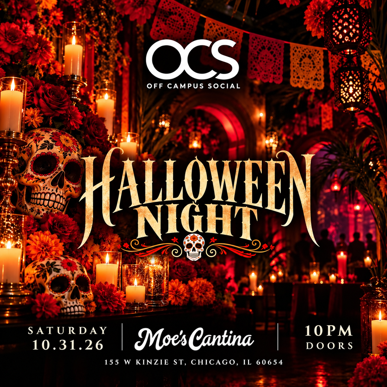 HALLOWEEN NIGHT @ Moe's Cantina