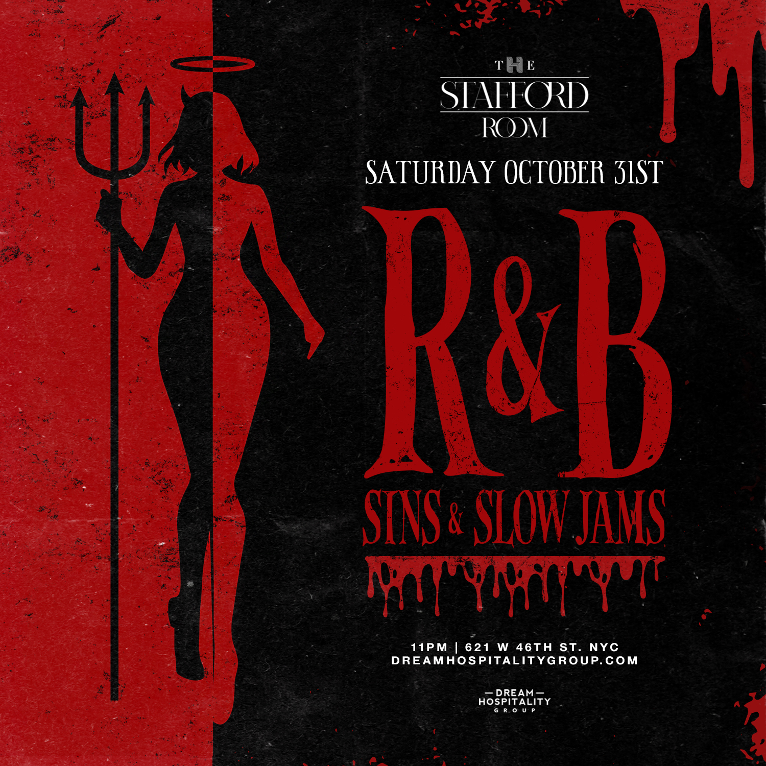 Halloween Night @ THE STAFFORD ROOM