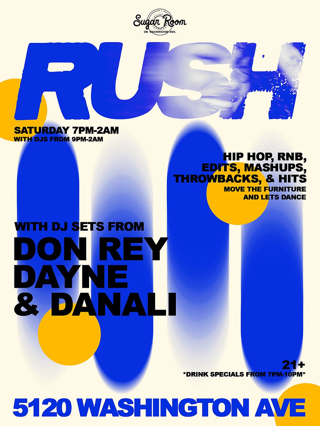 RUSH @ SUGAR ROOM
