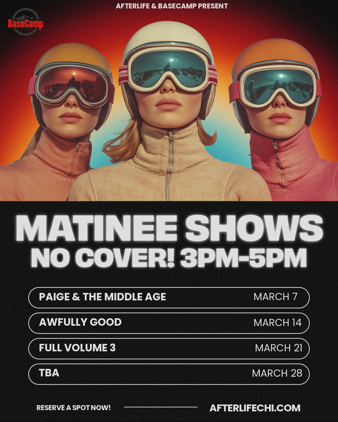 MATINEE SHOWS ft. THE AWFULLY GOOD