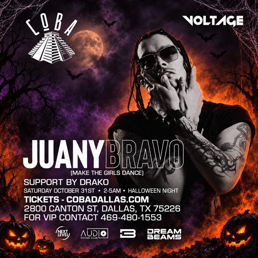 Juany Bravo at Coba 10.31 Halloween Party