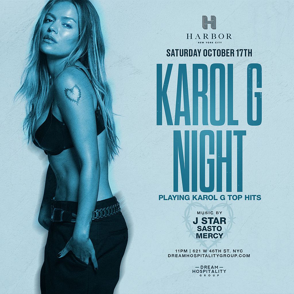 Karol G Night @ HARBOR NYC