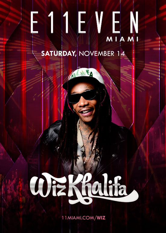 WIZ KHALIFA AT E11EVEN