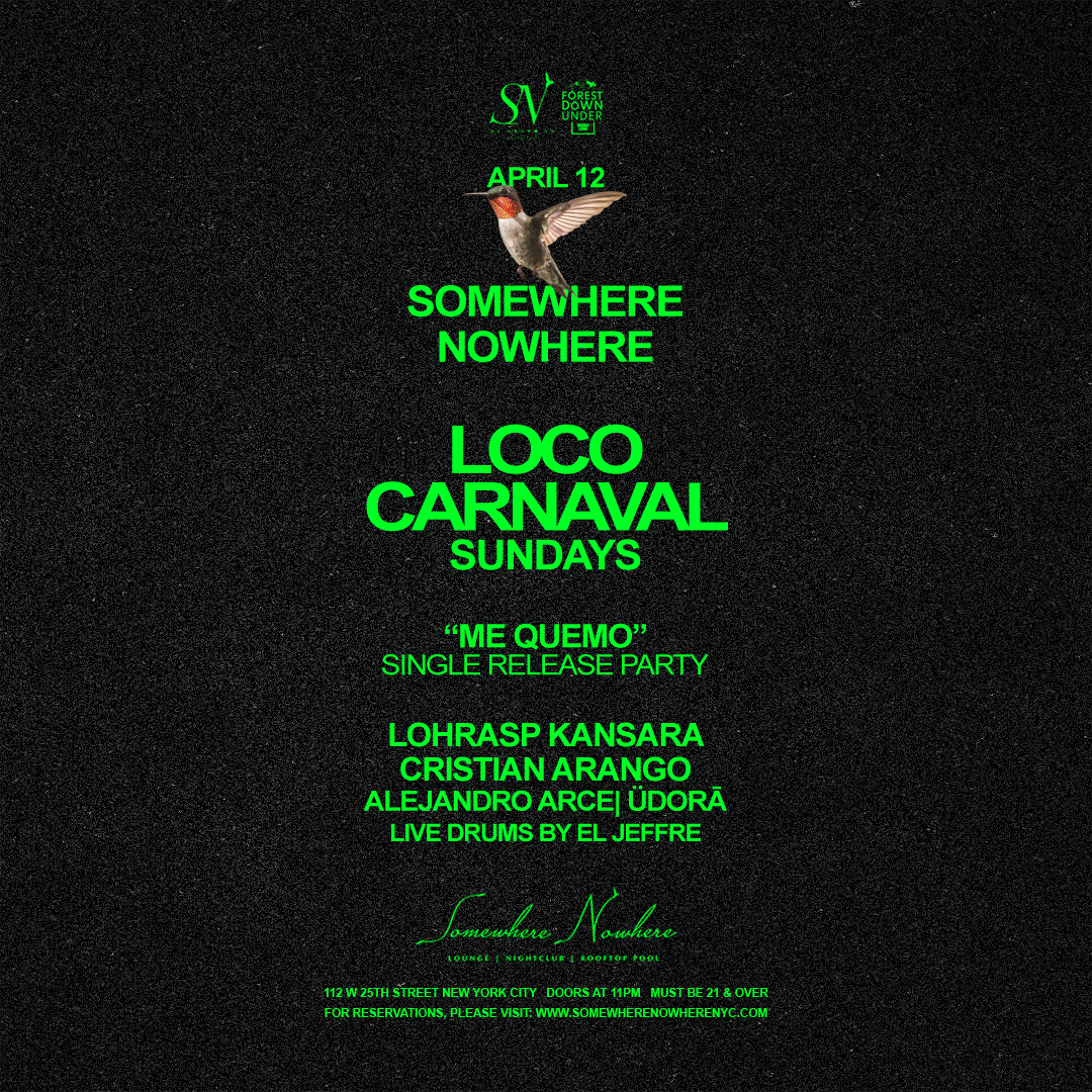 Loco Carnaval Sundays | Lohrasp Kansara, Cristian Arango, Alejandro Arce...