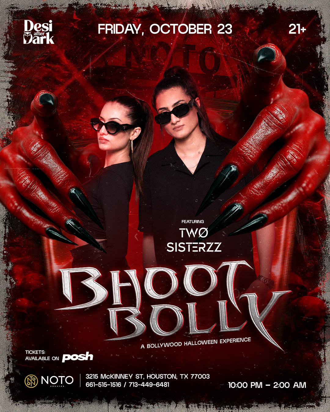 Bhoot Bolly: A Bollywood Halloween Experience: Two Sisterzz