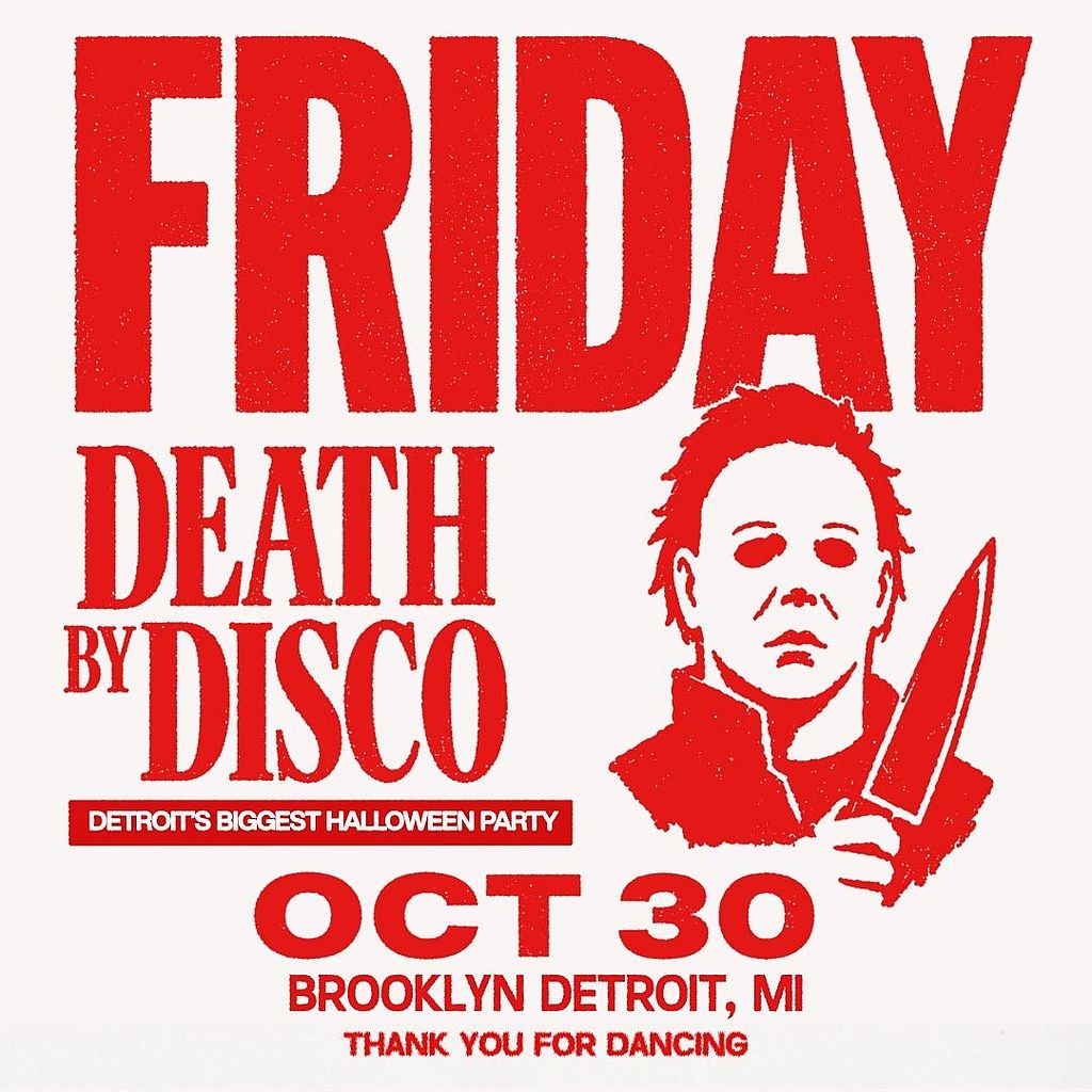 Death By Disco: Detroit's Biggest Halloween Party