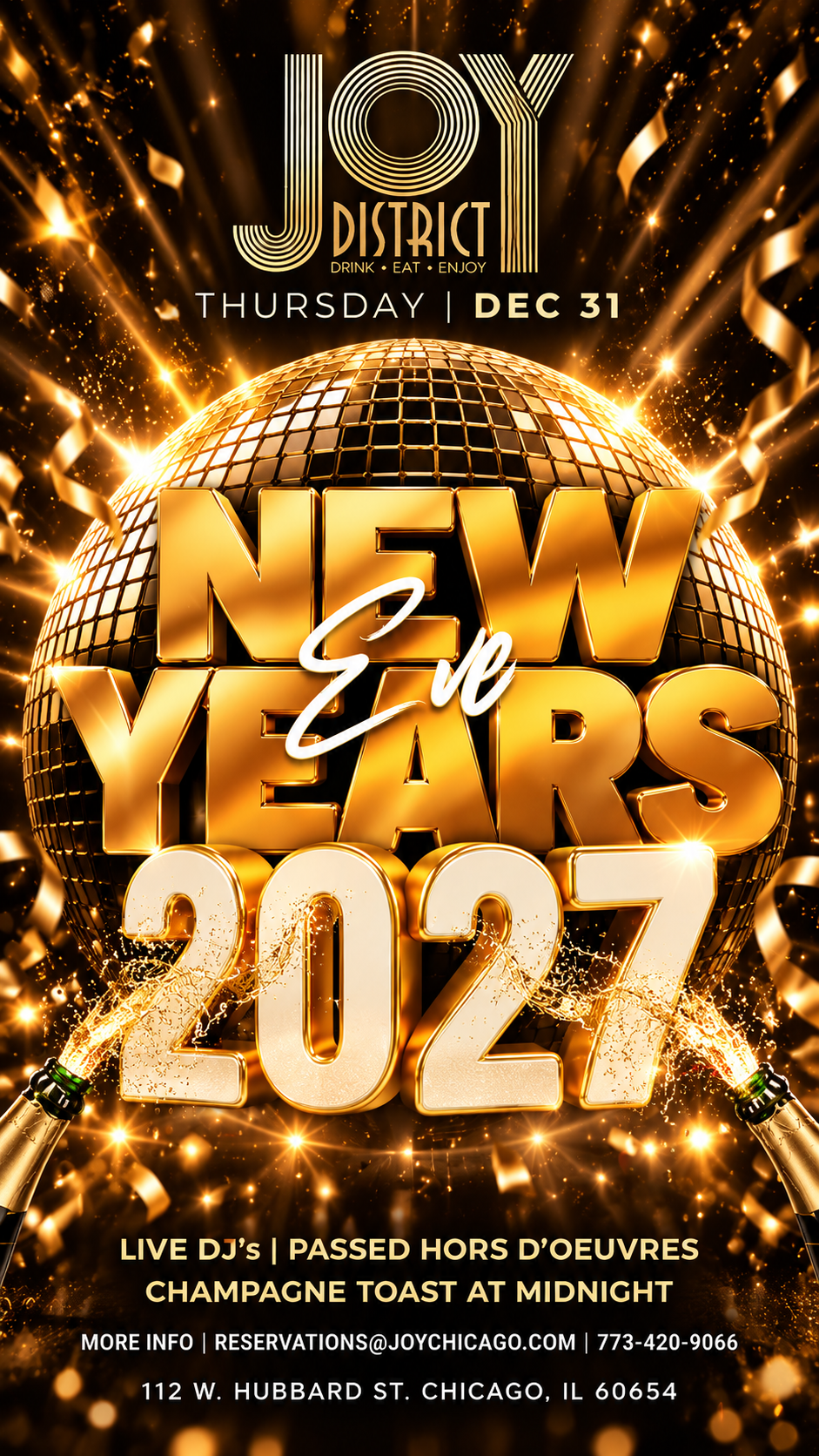 New Years Eve 2027