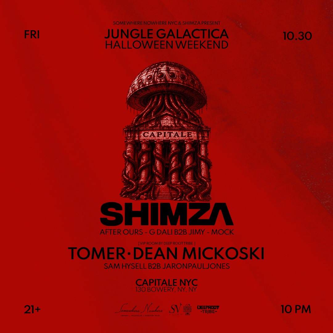 Shimza ~ Jungle Galactica Halloween | Second Floor: Tomer & More