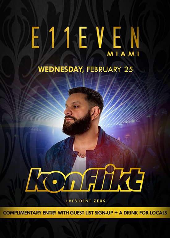 KONFLIKT AT E11EVEN