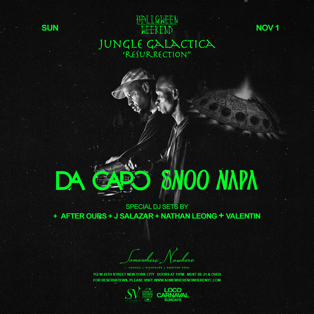 Da Capo b2b Enoo Napa | Jungle Galactica: Resurrection | Halloween Weekend