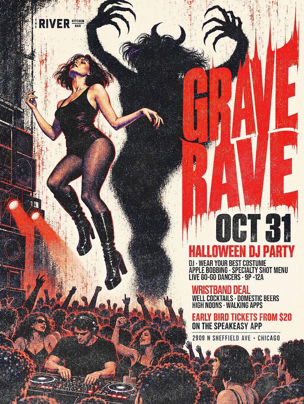 GRAVE RAVE @ The River