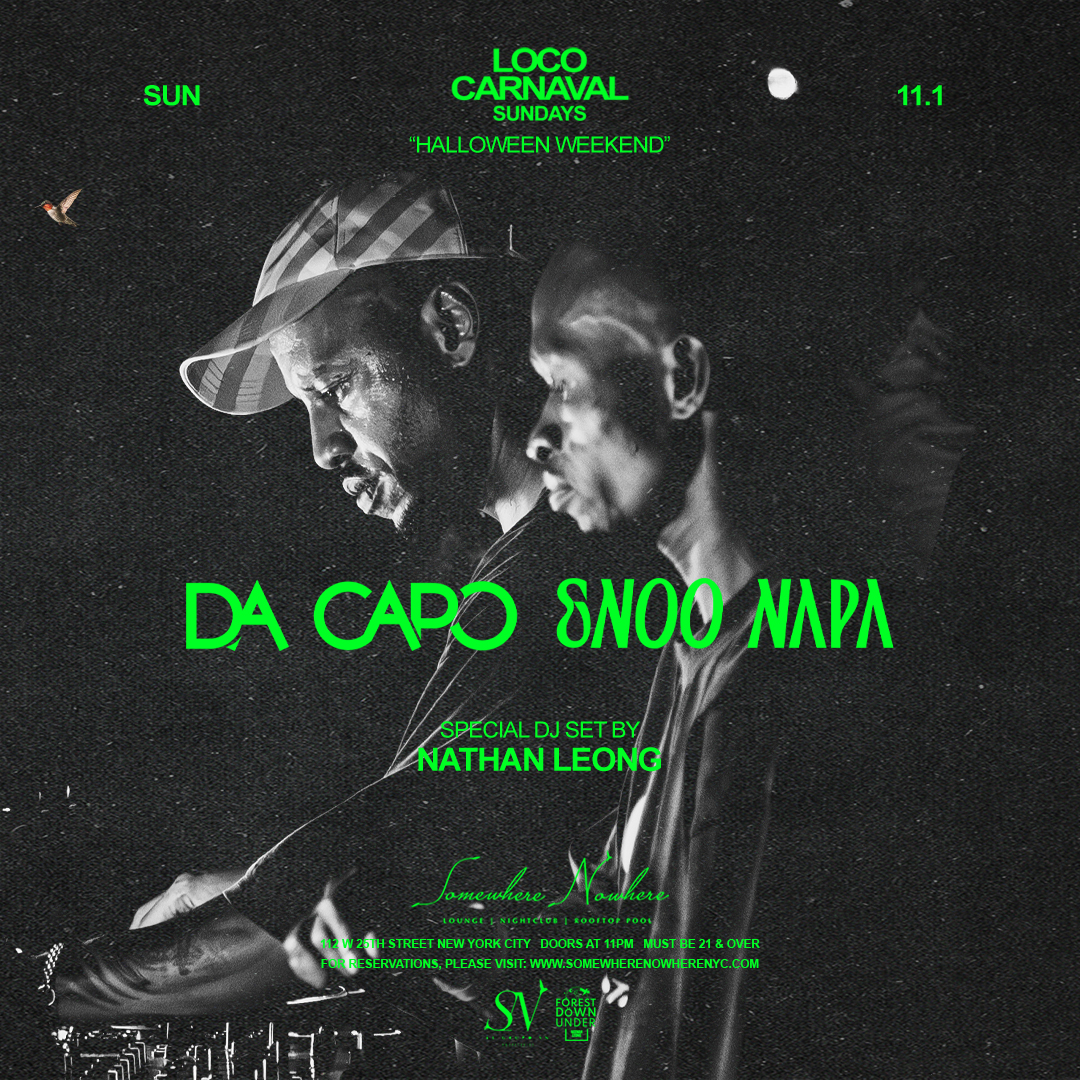 Da Capo b2b Enoo Napa | Loco Carnaval (Halloween Weekend)