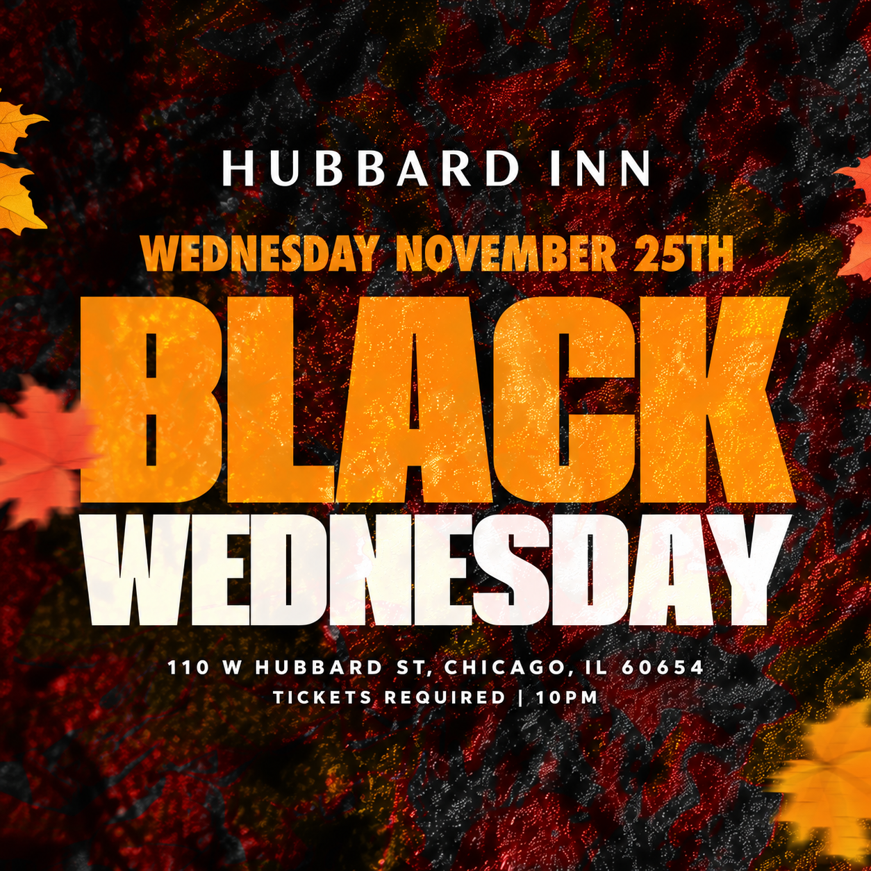 Black Wednesday @ Hubbard Inn