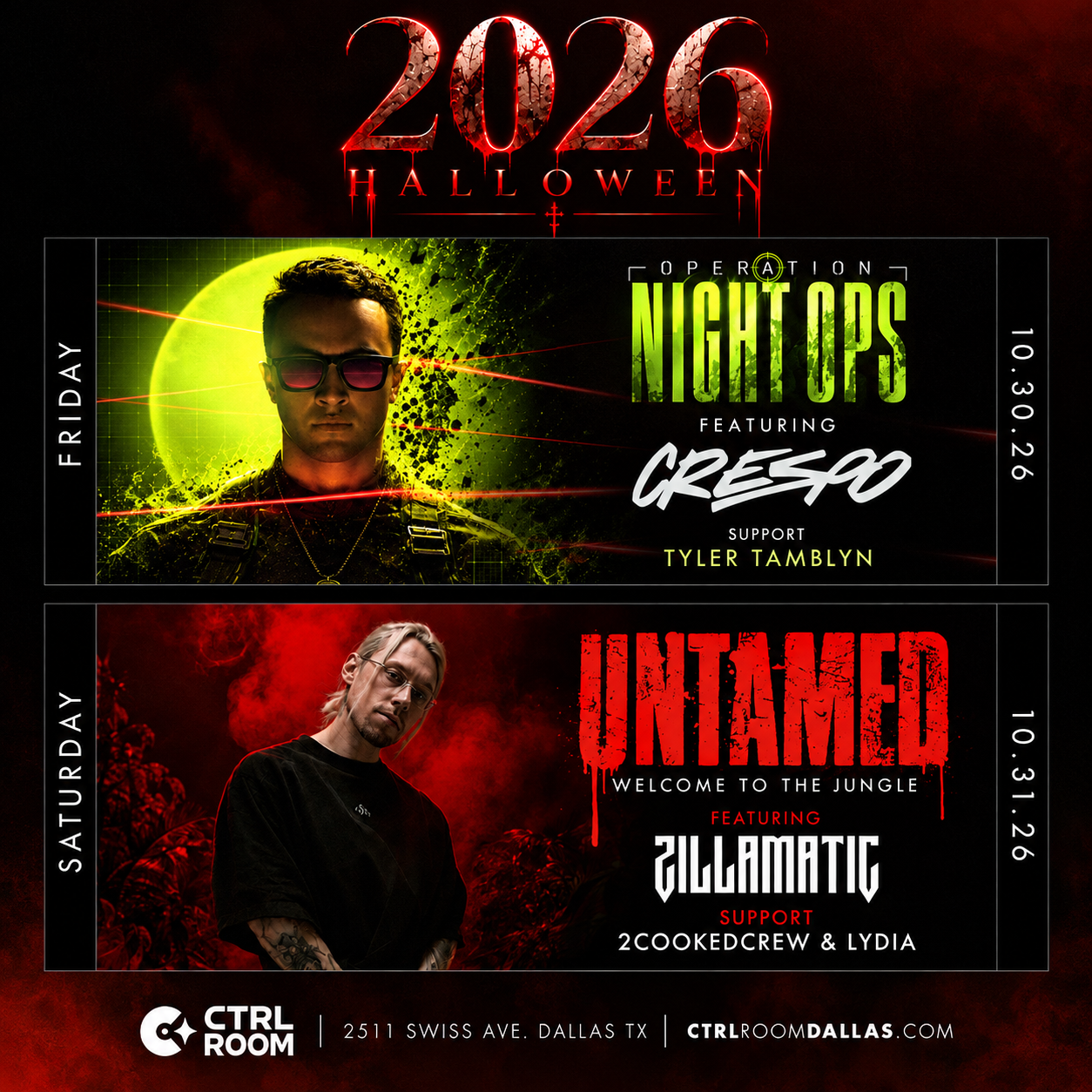 Halloween Weekend at Ctrl Room