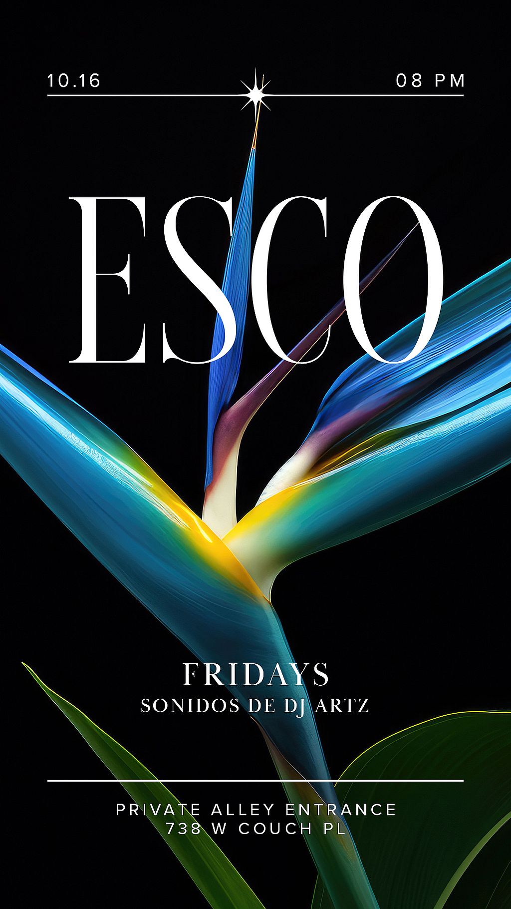 ESCO FRIDAYS with DJ ARTZ