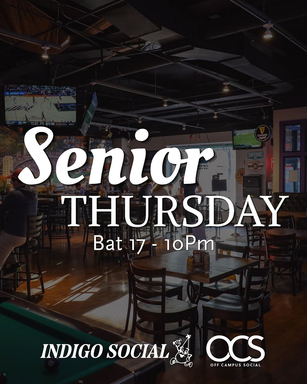 Indigo Thursdays @ Bat 17