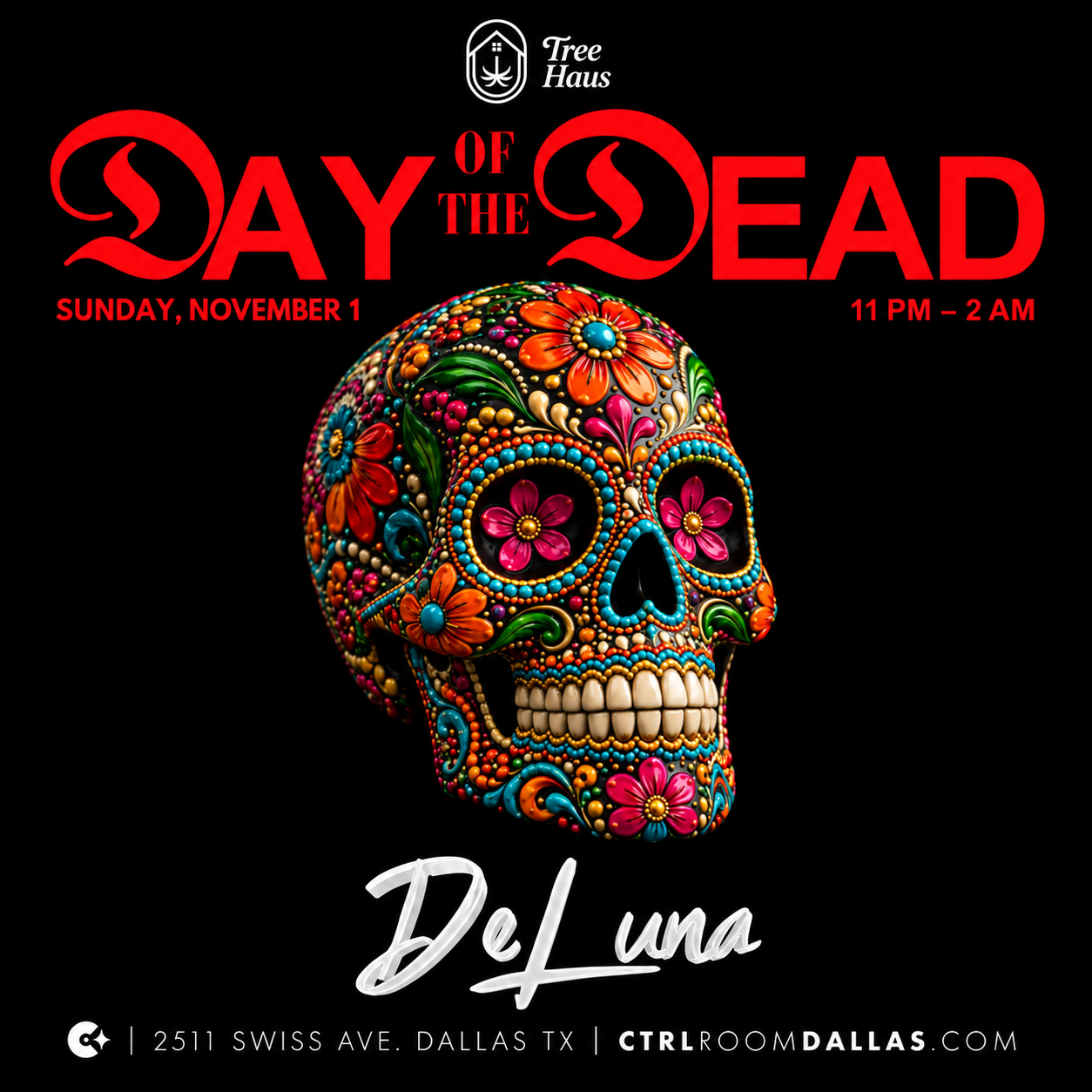 Day of The Dead at Tree Haus 11.1.26