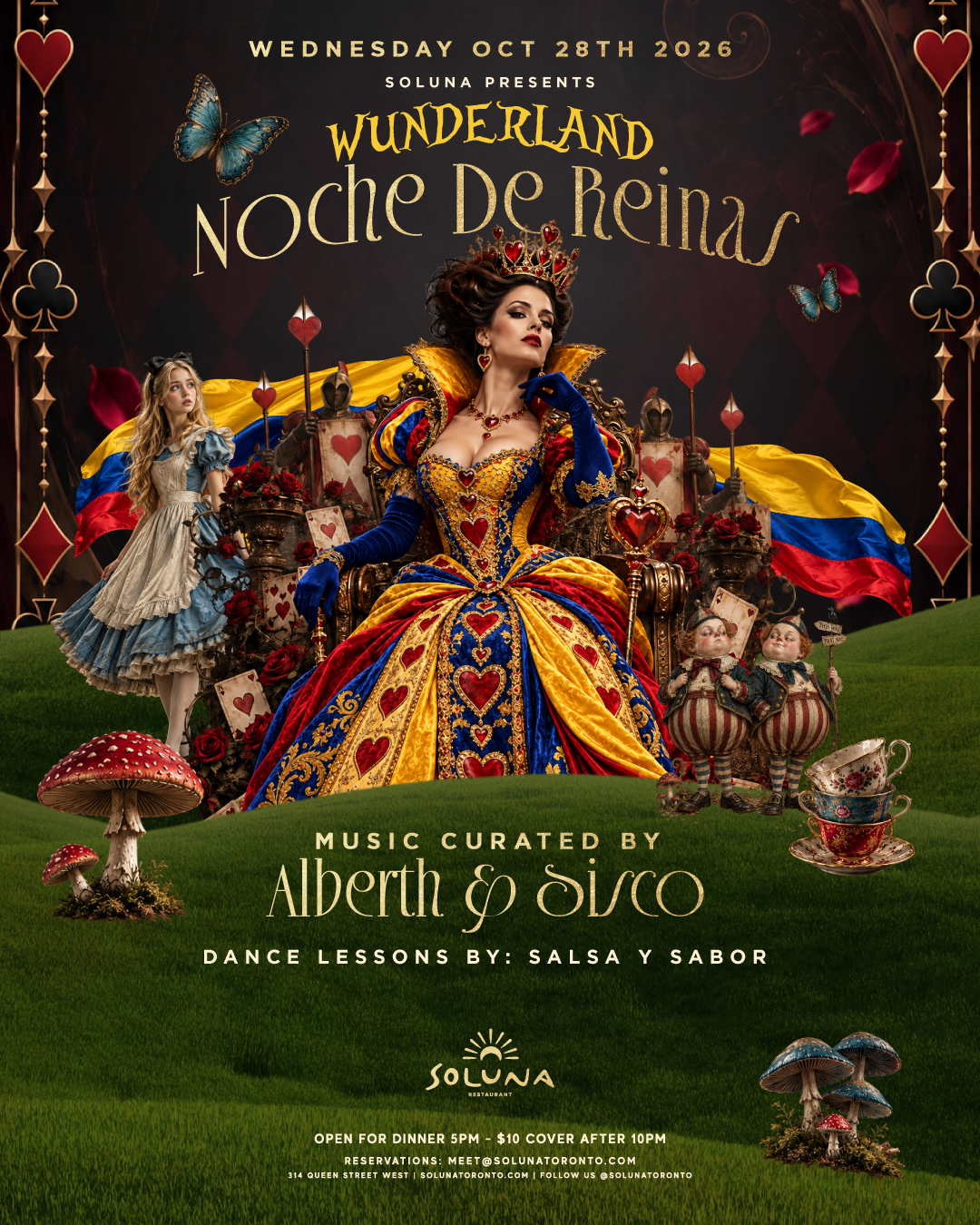 WUNDERLAND: NOCHE DE REINAS 👑