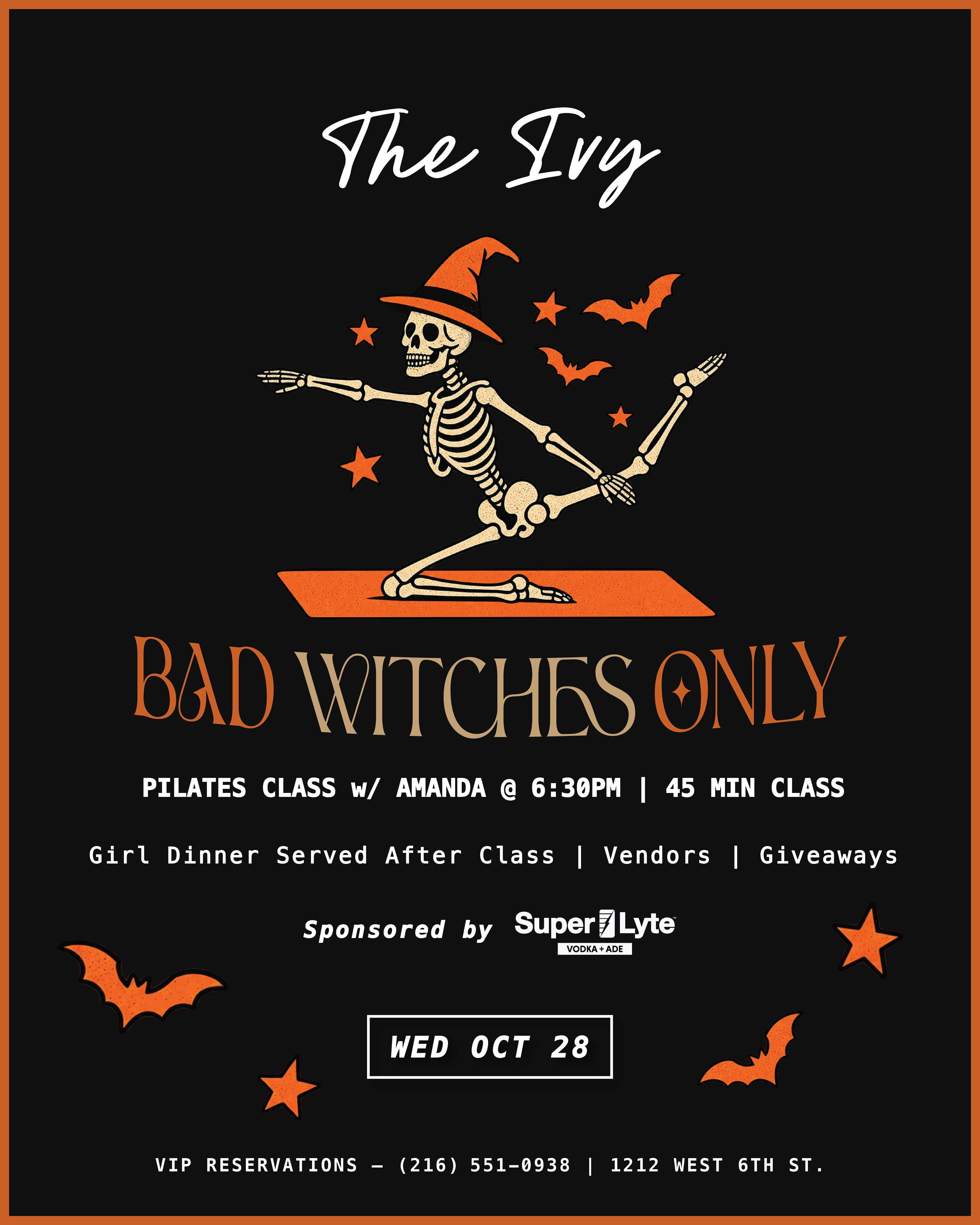 Bad Witches Only Pilates Class