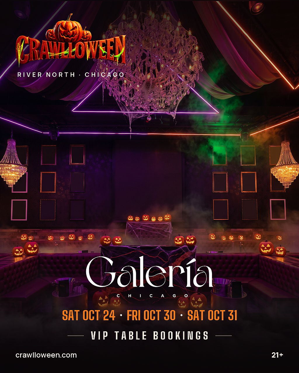 CRAWLLOWEEN VIP Tables