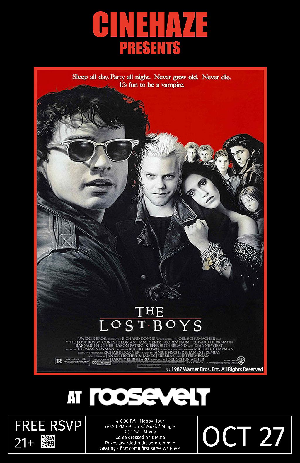 Cinehaze Presents - The Lost Boys