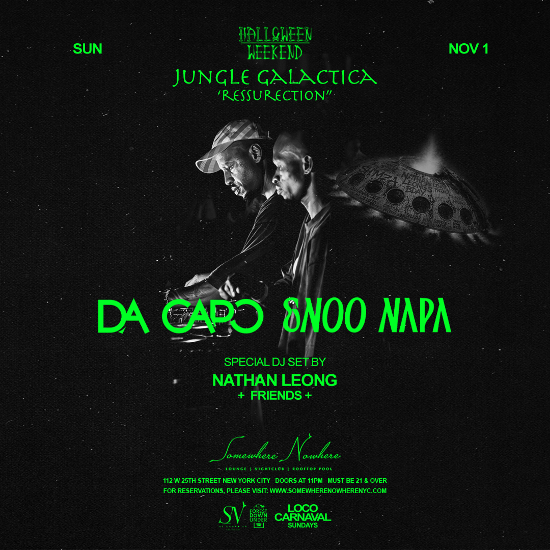 Da Capo b2b Enoo Napa | Jungle Galactica: Ressurection | Halloween Sunday