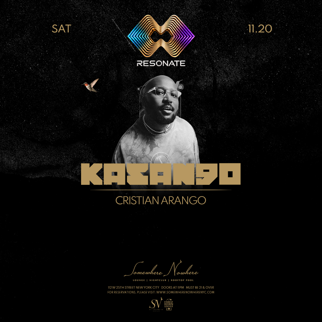 KASANGO with Cristian Arango (Presented by Resonate)